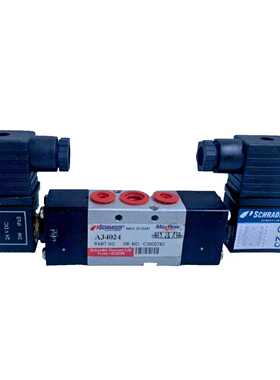议价Schrader Duncan A34024 5/2 路 G1/4 气动定向电磁阀 24V 直
