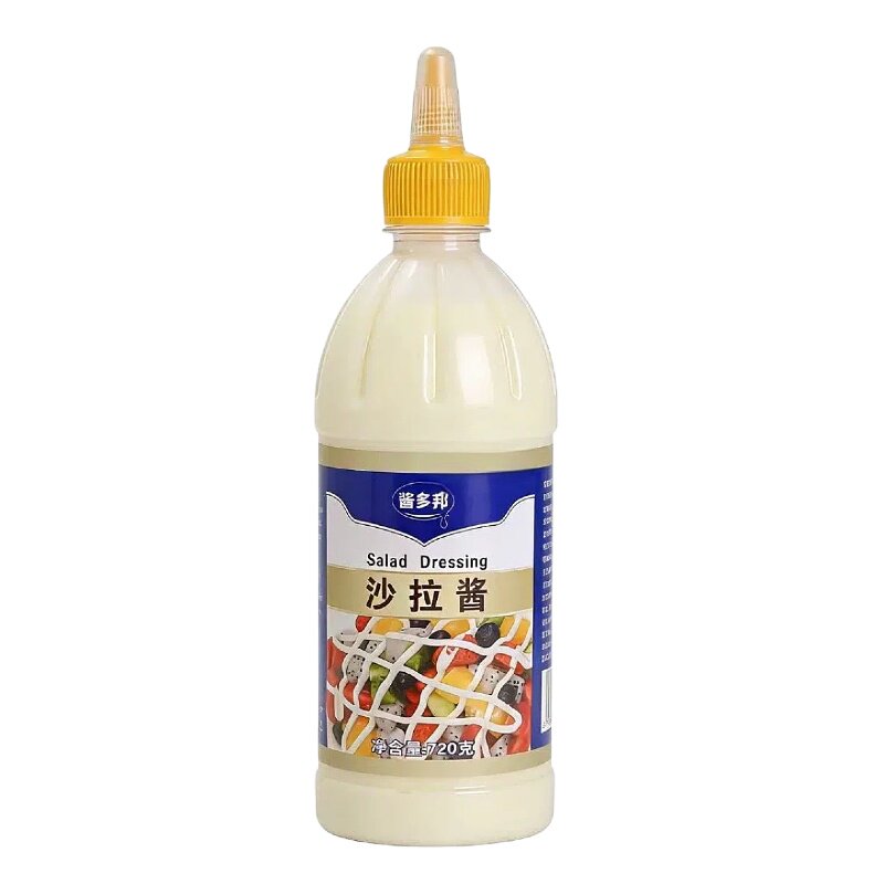 酱多邦沙拉酱挤压瓶720酱体细腻