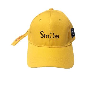 春天5岁小学生太阳黄色棒球帽