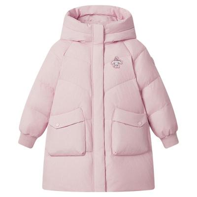 【三丽鸥联名】2025新款波司登儿童羽绒服女童中长款童装外套保暖