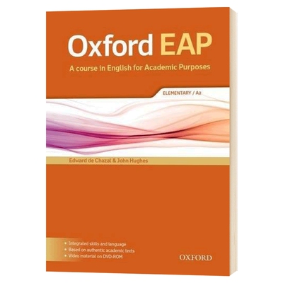 牛津学术英语综合教材A2 英文原版 Oxford EAP A2 Student's Book 听说读写技能 英文版 进口原版英语书籍 OUP Oxford