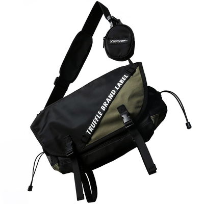 TRUFFLE单肩斜挎包日系工装休闲