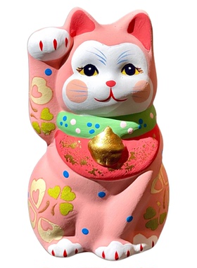 日本乔迁礼物招财猫感应小夜灯