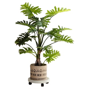 假绿植装饰仿真春羽树室内盆栽大型落地摆件客厅轻奢仿生植物造景