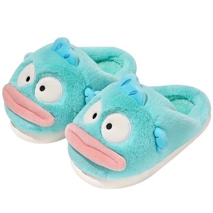 小丑鱼棉拖鞋女士冬季棉拖情侣保暖防滑家居室内秋冬毛绒拖鞋男