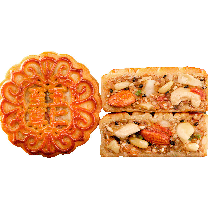 日月坊八珍八仁满满月饼