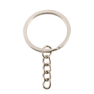 简约钥匙圈环挂件汽车钥匙链金属毛呢玩偶饰品挂件手工DIY配件