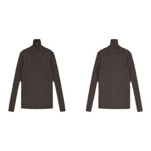 concise-white/简白 秋冬AW系列女士两件套高领毛衣银泰 301257