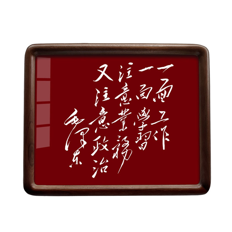 办公室毛泽东头像挂画相框摆件