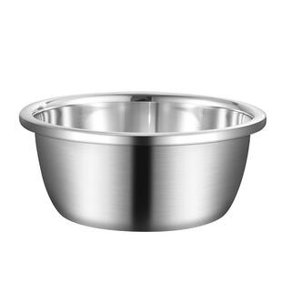 不锈钢盆厨房洗菜盆304食品级家用和面盆大号特大洗脸盆加深面盆