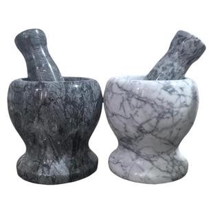 蒜臼子石头捣蒜器石臼手动老式蒜泥器研磨器家用捣药捣碎罐擂钵