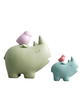 创意桌面样板间客厅几何插花摆件