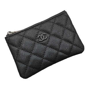 小零钱包2025新款女士卡包真皮鱼子酱随身证件收纳包口红小巧香奶