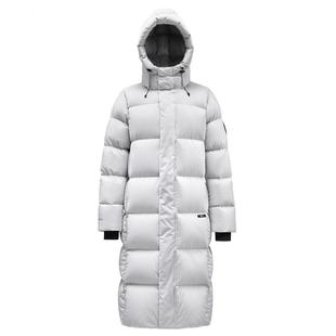 君羽800蓬羽绒服男女过膝长款连帽冬季新款加厚保暖极寒鹅绒服295