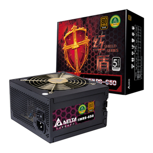 台达电源650w铜牌RS650W/NX550W额定功率650W主机台式机电脑电源