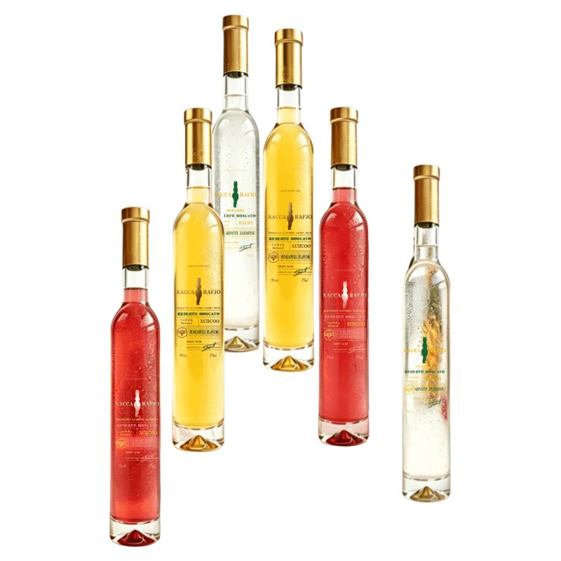 青提草莓菠萝甜酒果酒组合女士低甜型葡萄酒（含贵腐/