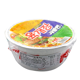 农心辣牛肉味碗面86g速食拉面泡面碗面韩国进口方便面继承者同款