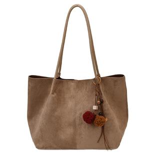 通勤复古大容量包包女式2025新款休闲简约单肩包秋冬季手提托特包