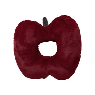 艺术收藏夹原创设计ins新年平安果抱枕可爱苹果靠垫家用沙发颈枕