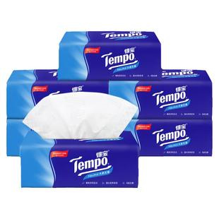 Tempo得宝纸巾抽纸90抽大包提装家庭装德宝官方旗舰店餐巾卫生纸
