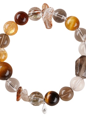 KISSMORE天然虎眼石美拉德手链