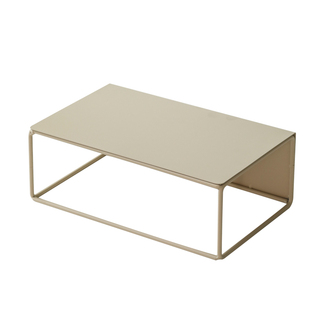 奶茶色铁艺整理架 桌面置物架咖啡角简约收纳架 高颜值杯子展示架