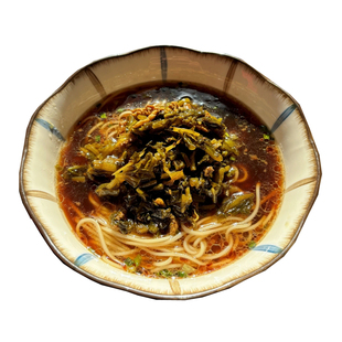 苏式雪菜肉丝面苏州奥灶面半干面拉面面条挂面碱水面速食面早餐面