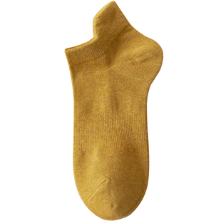 短袜女纯棉100%无骨春秋季抗菌防臭透气四季低帮短筒船袜全棉女袜