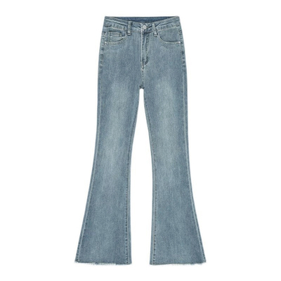 谁穿谁好看，闭眼入的微喇牛仔裤