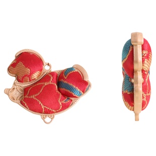 宋锦diy材料手工非遗小马挂件饰品配件葫芦吊坠马上有钱马年配饰