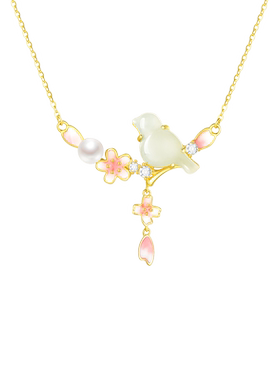 【生日礼物】周大生喜上梅梢项链