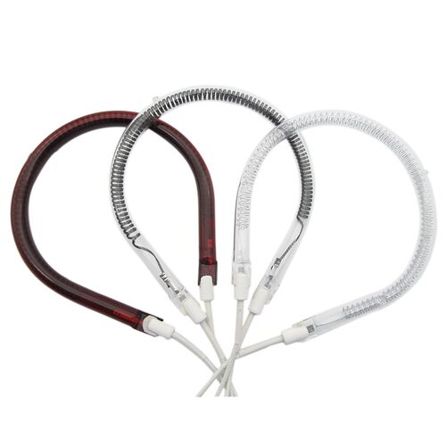 小太阳取暖器发热管配件通用900W烤火炉电暖扇加热管电热灯管220V