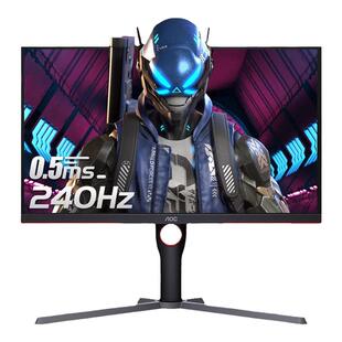 AOC 24寸300Hz/240Hz电竞显示器1K高刷FastIPS小钢炮2KQ25G4S外接