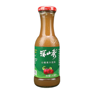 美味整箱包邮山楂果汁饮料深山秀