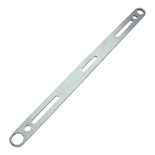 201/304不锈钢摩托车实心旗杆底板底座支架电动车尾箱压条加厚8mm