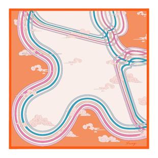 绣娘丝绸新款小方巾丝巾女高级感真丝丝巾礼盒送妈妈长辈百搭丝巾