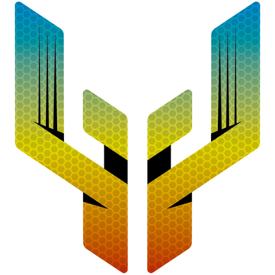 3M头盔贴纸反光车贴改造