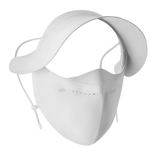 蕉下暴晒控油防晒帽檐脸基尼全遮光凉感透气防紫外线口罩医美