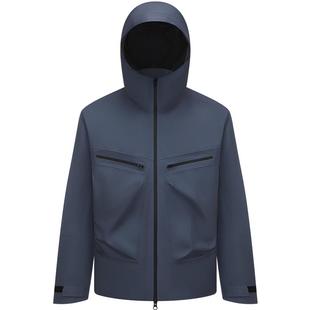 波司登25秋新款男短款三合一鹅绒服冲锋衣羽绒服连帽户外爬山防水