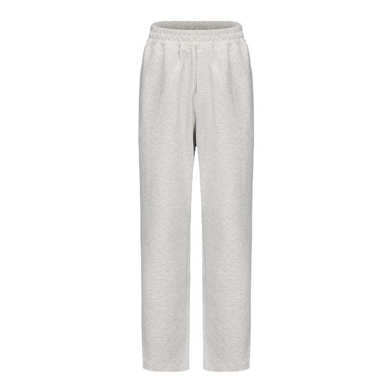 Roast Lucky 宽松直筒拉链卫裤健身男款运动休闲百搭cleanfit长裤