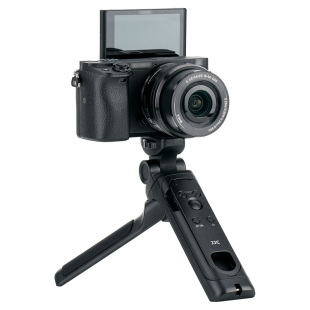 JJC 适用索尼GP-VPT2BT/GP-VPT3相机手柄支架无线蓝牙遥控器Sony zve10 zve1 a7c2 zv1黑卡7vlog拍摄蓝牙手柄