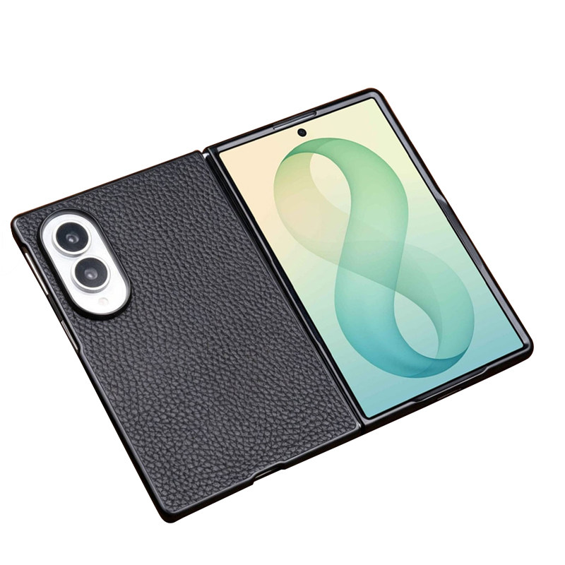 ZFold8折叠屏高档真皮壳新款