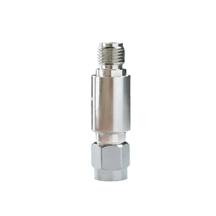 新凿SMA同轴固定衰减器6G/8G/18G功率衰减头5W网分测试头1-30dB