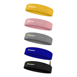 运动护腕女止汗吸汗头带跑步导汗带网球头巾手腕擦汗发带套装夏季