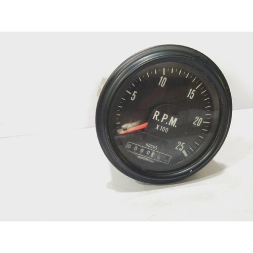 DIXSON 7819042 TACHOMETER HOUR METER 025 R.P.M.*100 5D102500