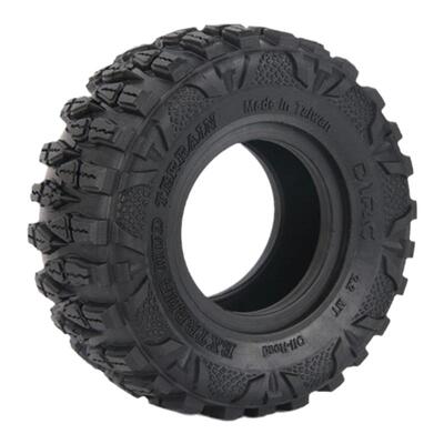 D1RC 1/10 2.2寸胎皮攀爬车胎 AXIAL scx10 TRX4 120mm龙爪胎单个