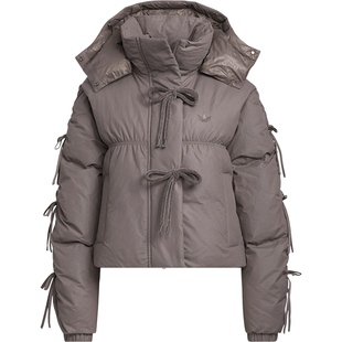 Adidas/阿迪达斯正品BOW PLAY DOWN女士保暖运动羽绒服KC2609