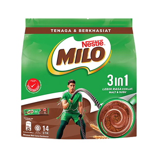 马来西亚进口雀巢美禄milo牛奶麦芽巧克力可可粉462g*2袋早餐冲饮