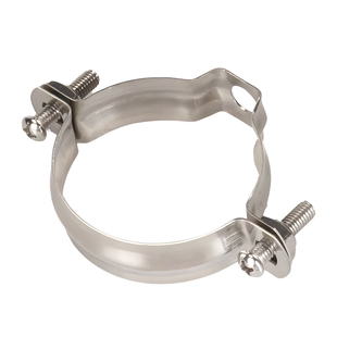 不锈钢管卡pvc排水管50吊卡75固定支架110抱箍排污箍油烟管道夹片