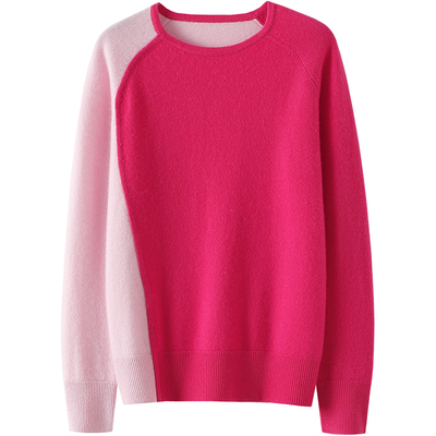 启超高端100%纯山羊绒衫